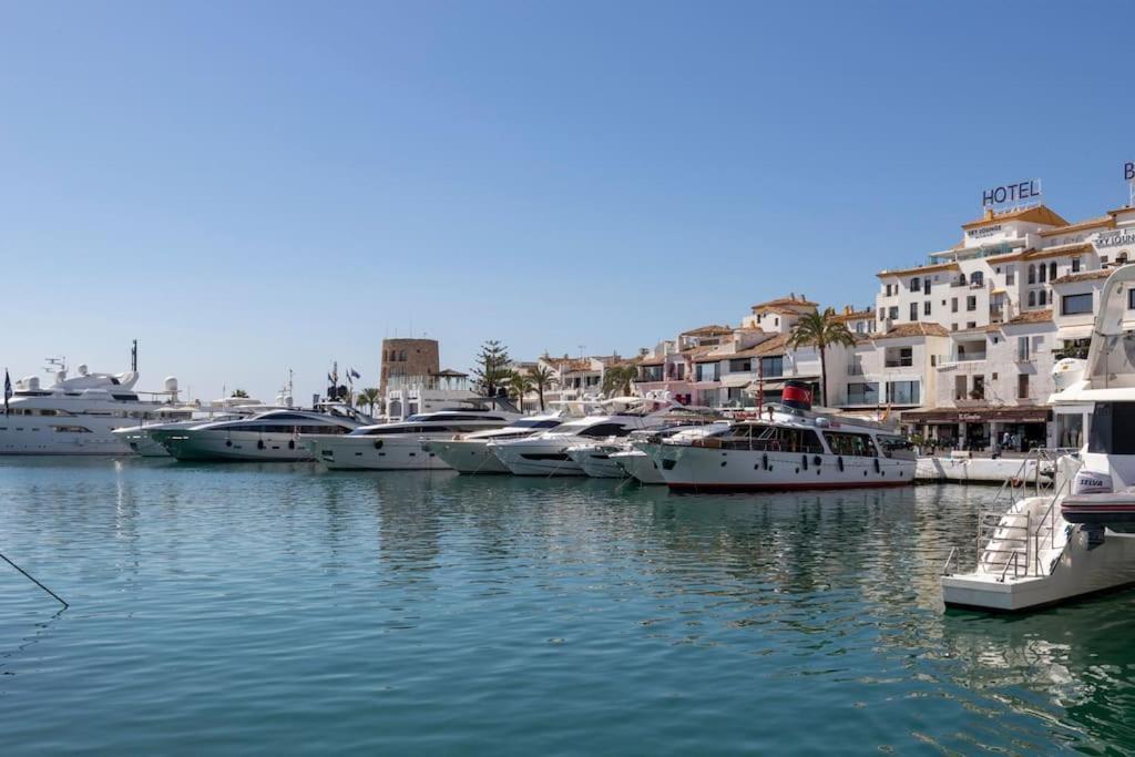 Апартаменты Luxury Sea View Puerto Banus Марбелья Экстерьер фото